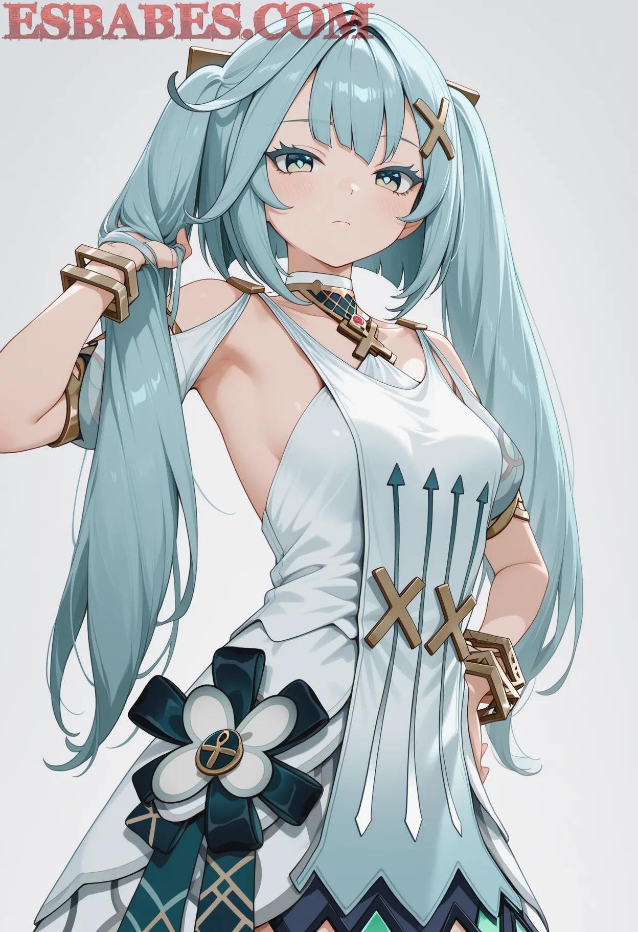 Arte ilustración increíble de Witch Hat Atelier Hentai Blue Box Kawaii Lolicon generado por IA