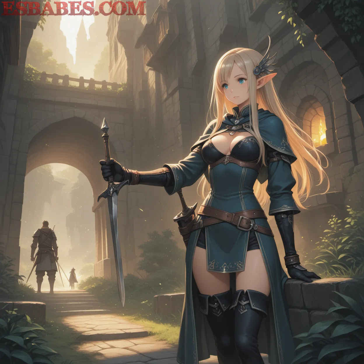 Arte ilustración increíble de Witch Hat Atelier Neon Genesis Evangelion Ecchi Yuri Moe generado por IA