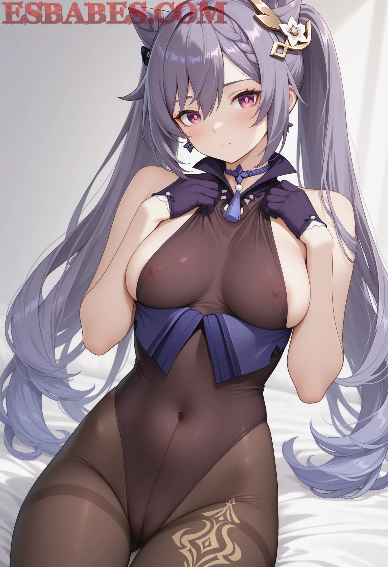 Arte ilustración increíble de Ana Dias Sola En La Playa generado por IA