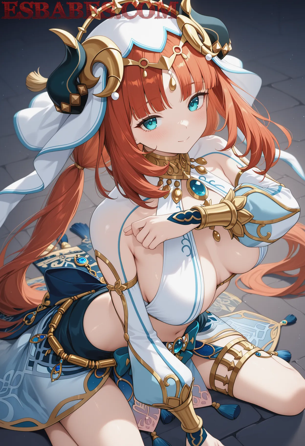 Arte ilustración increíble de Un Descanso Preliminar Erotico generado por IA