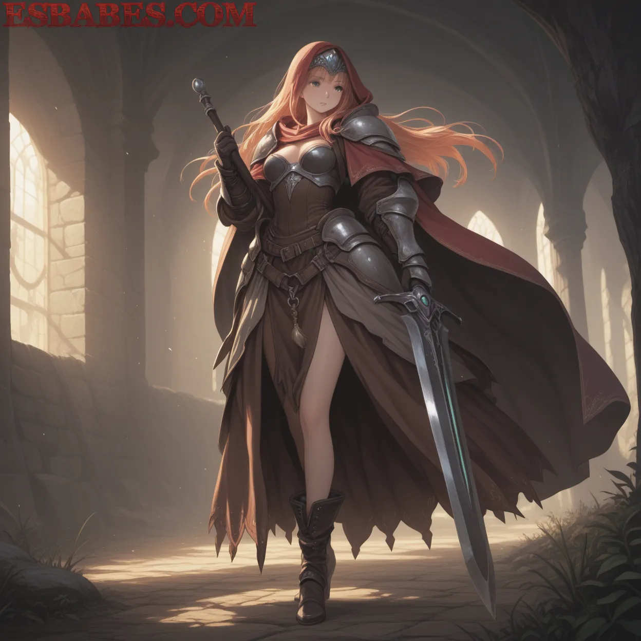 Arte ilustración increíble de Aoi Yuki Influencia Magia Chica Genero generado por IA