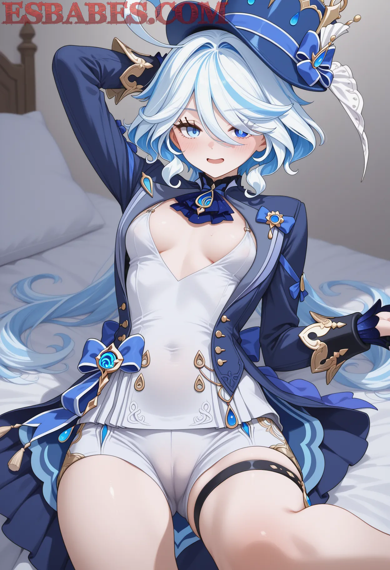 Arte ilustración increíble de Ayane Sakura Kubo Wont Let Me Be Invisible generado por IA