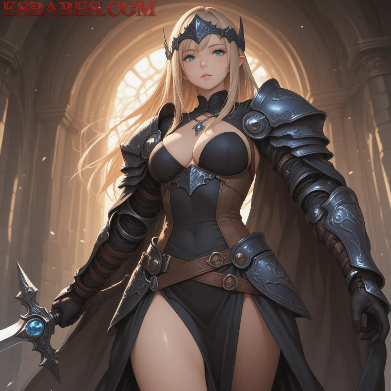 Arte ilustración increíble de Impacto Marina Inoue Anime Epico generado por IA