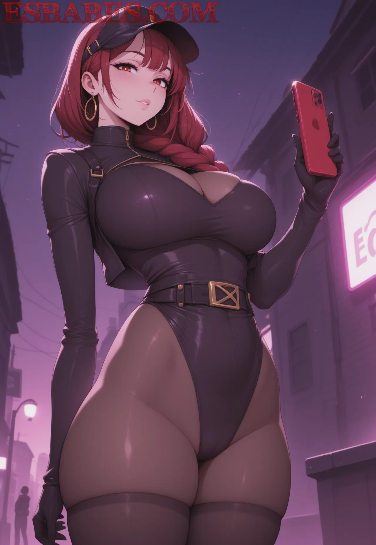 Arte ilustración increíble de La Exotica Christy Mack Mostrando Su Cuerpo Tatuado generado por IA