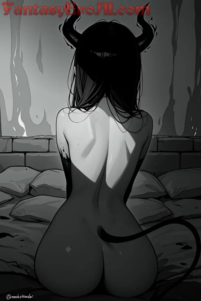 Demonía Ardiente en Laberinto de Sombras Sensuales