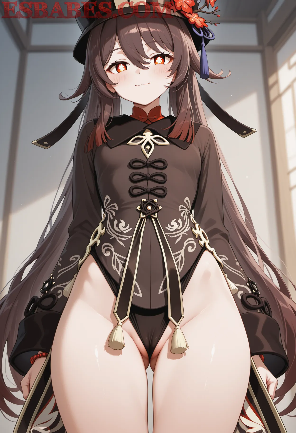 Arte ilustración increíble de Guapa Rica Chata Recreacion Anime generado por IA