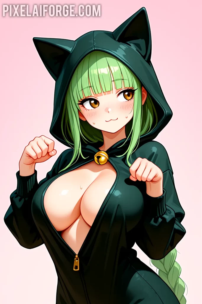 El Arte del Diseño Cómo se Crea una Chica Anime Sensual y Traviesa