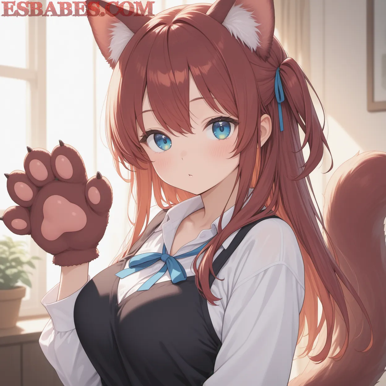 Arte ilustración increíble de Hannah Palmer Es Nuestra Chica Esbabes generado por IA