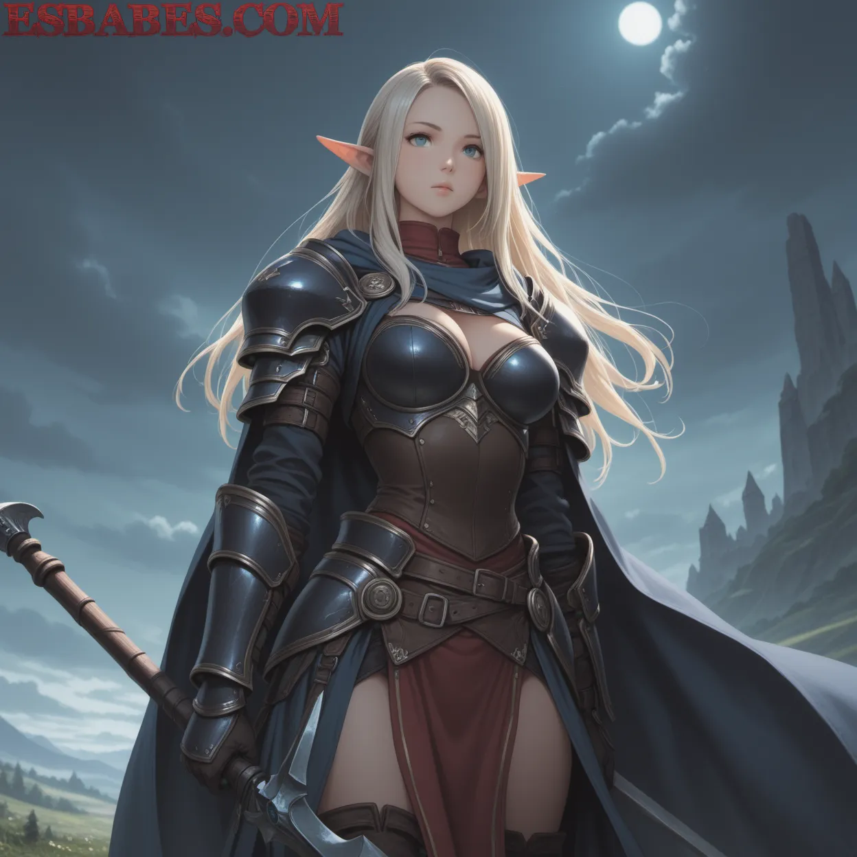 Arte ilustración increíble de Inolvidables Ojos generado por IA