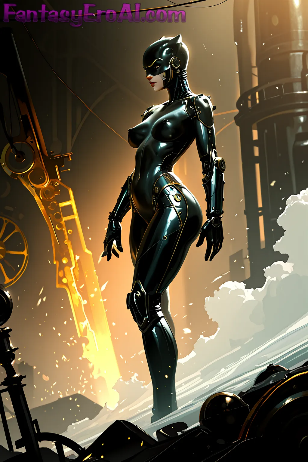 Arte hentai ilustración increíble de Anime Dulce Y Travieso generado por IA