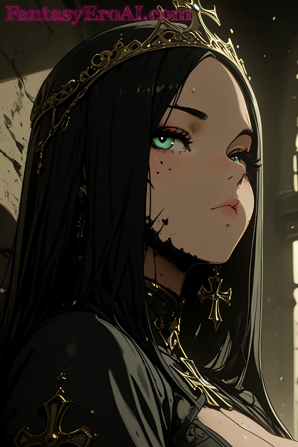 Arte hentai ilustración increíble de Apple Watch Series 8 generado por IA