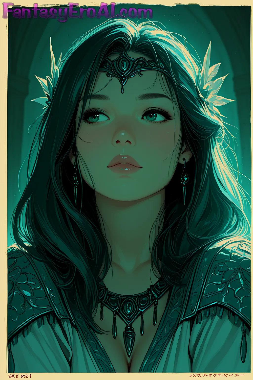 Arte hentai ilustración increíble de Bombon La Semana Kimmy Maxx generado por IA