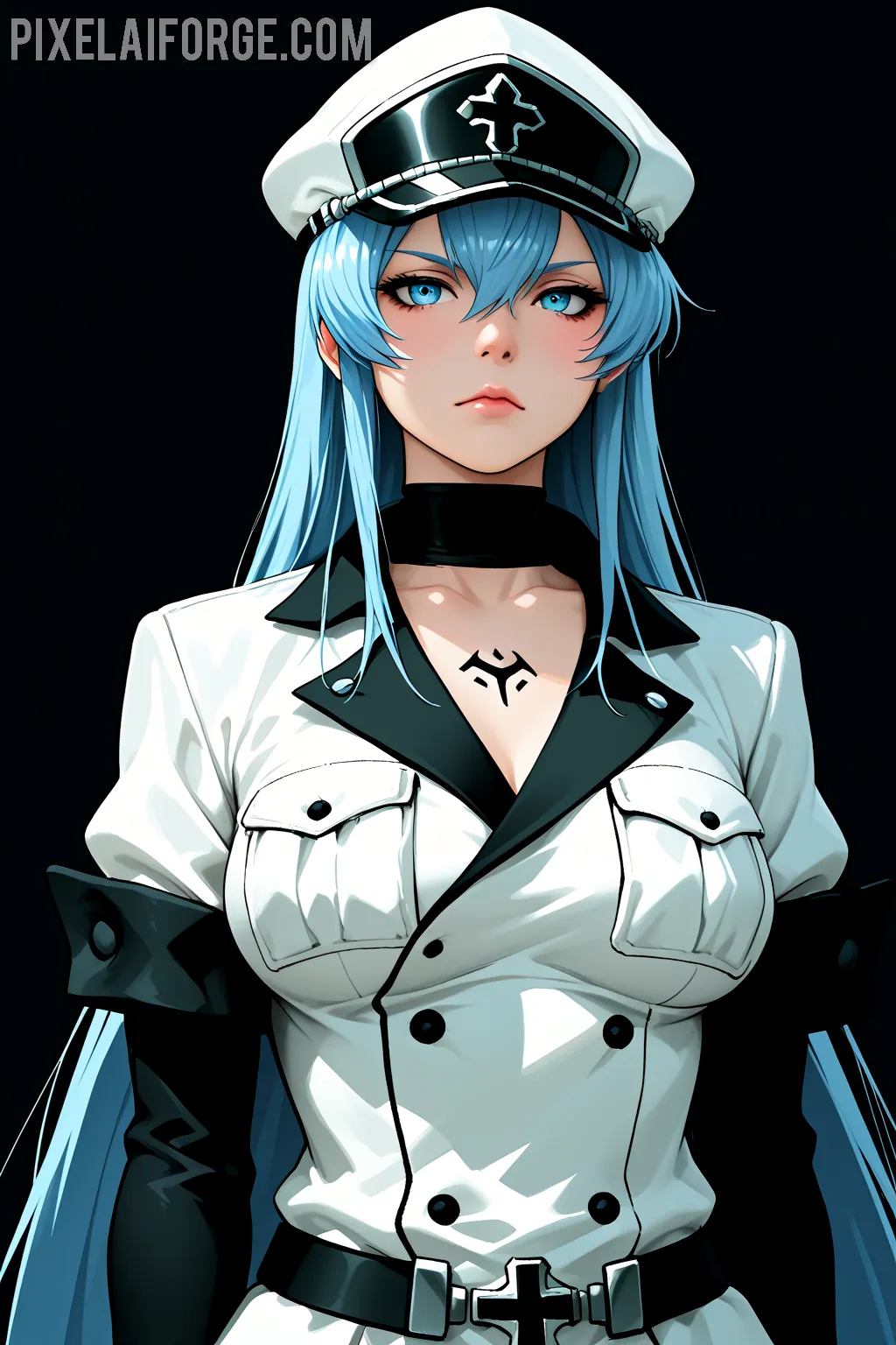 Arte hentai ilustración increíble de Bruja Encantada En Castillo Nuboso Arte Ia generado por IA