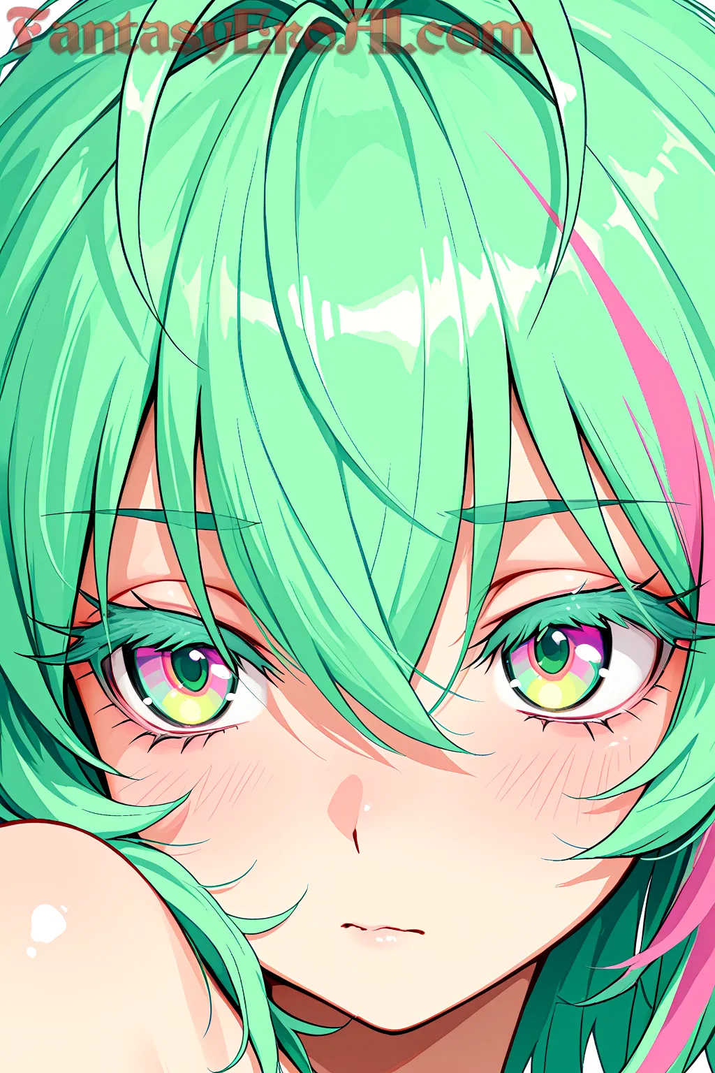 Arte hentai ilustración increíble de Chantel Zales generado por IA