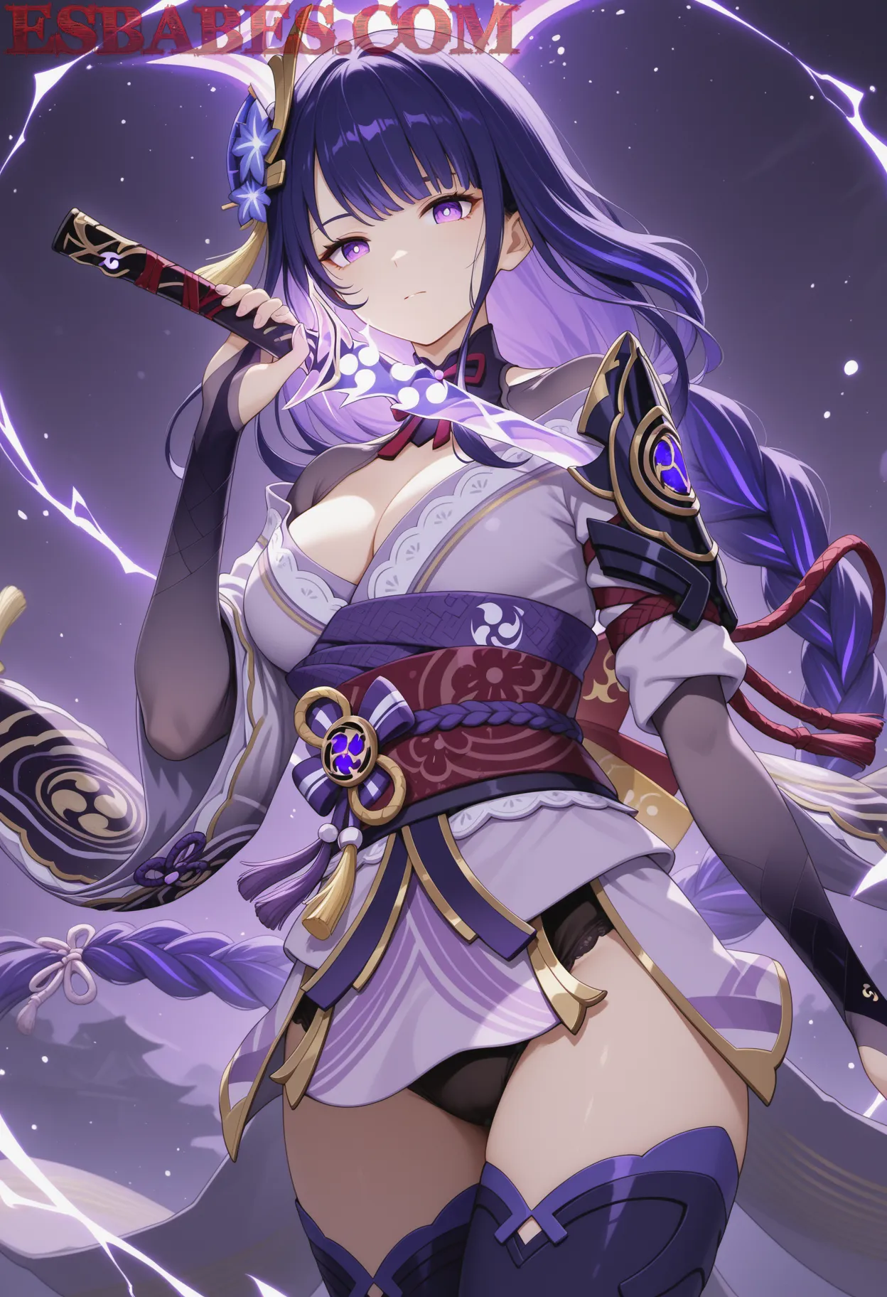 Arte hentai ilustración increíble de Chica La Semana Amanda Cerny generado por IA