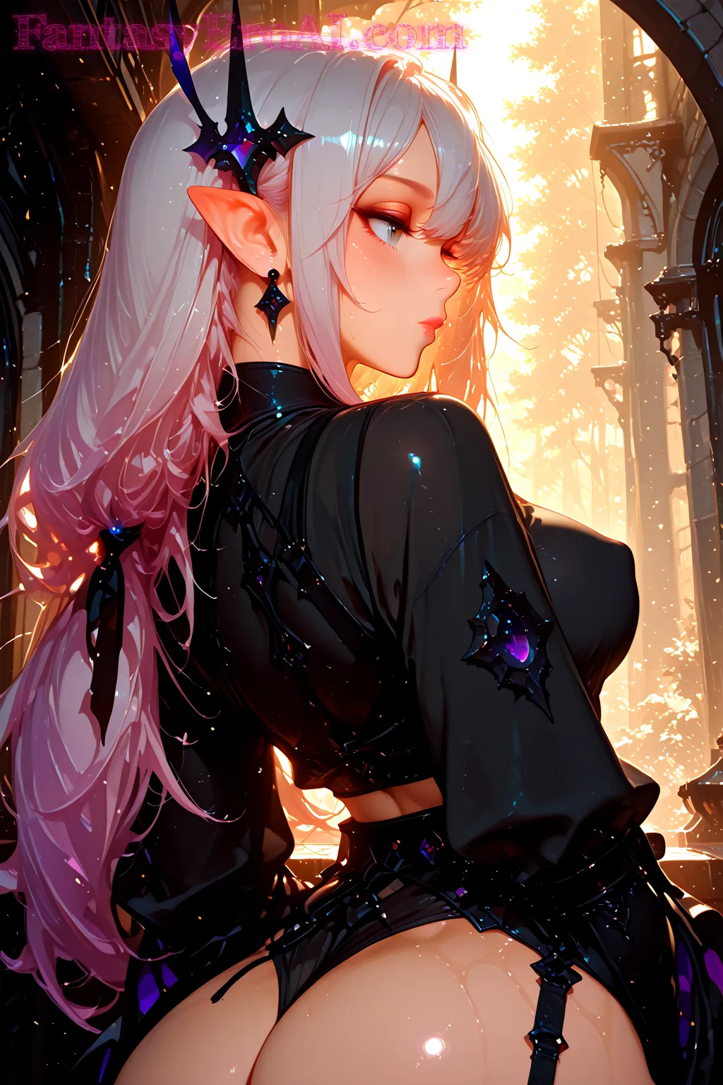 Arte hentai ilustración increíble de Columbidae Y Sus Variedades generado por IA