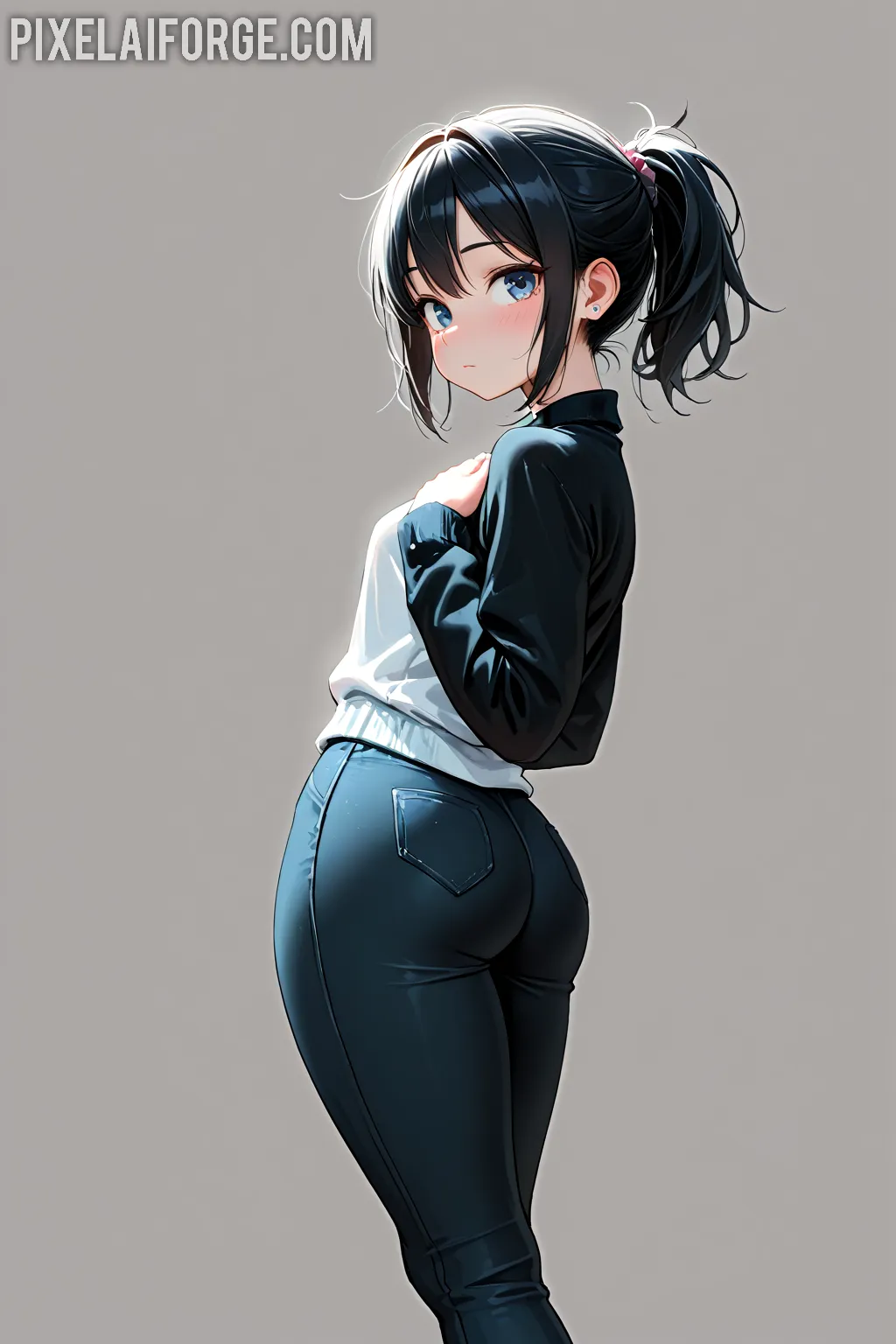 Arte hentai ilustración increíble de Como Explotar Todas Las Oportunidades Que Nos Brinda La Ia generado por IA