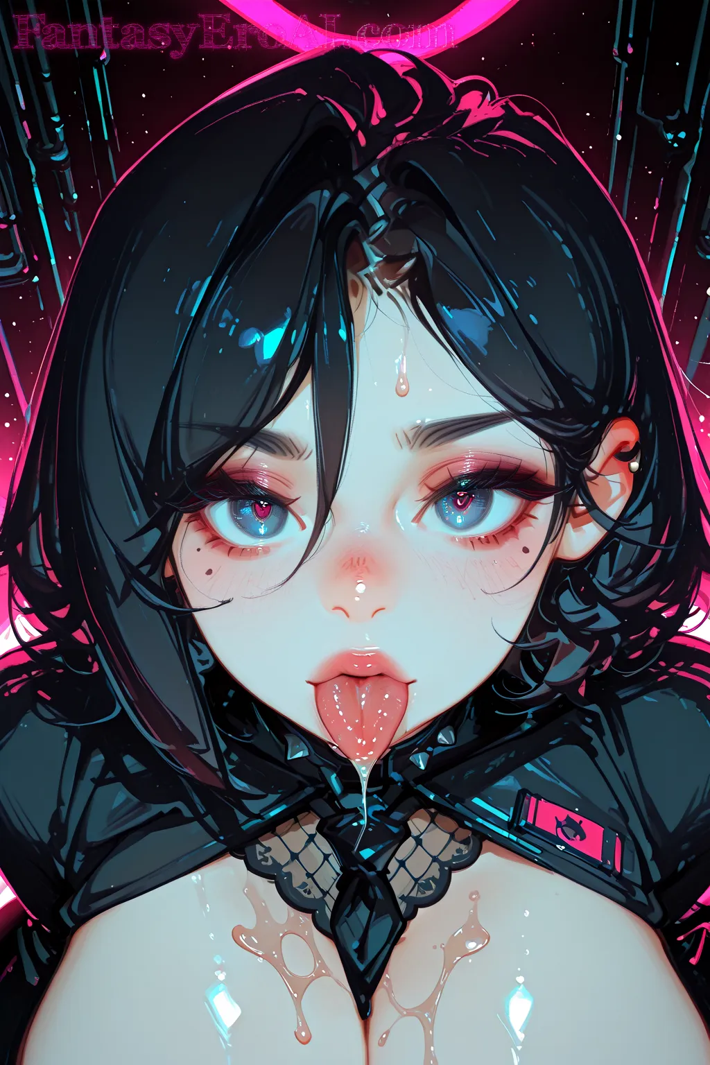 Arte hentai ilustración increíble de Cuidado Personal generado por IA