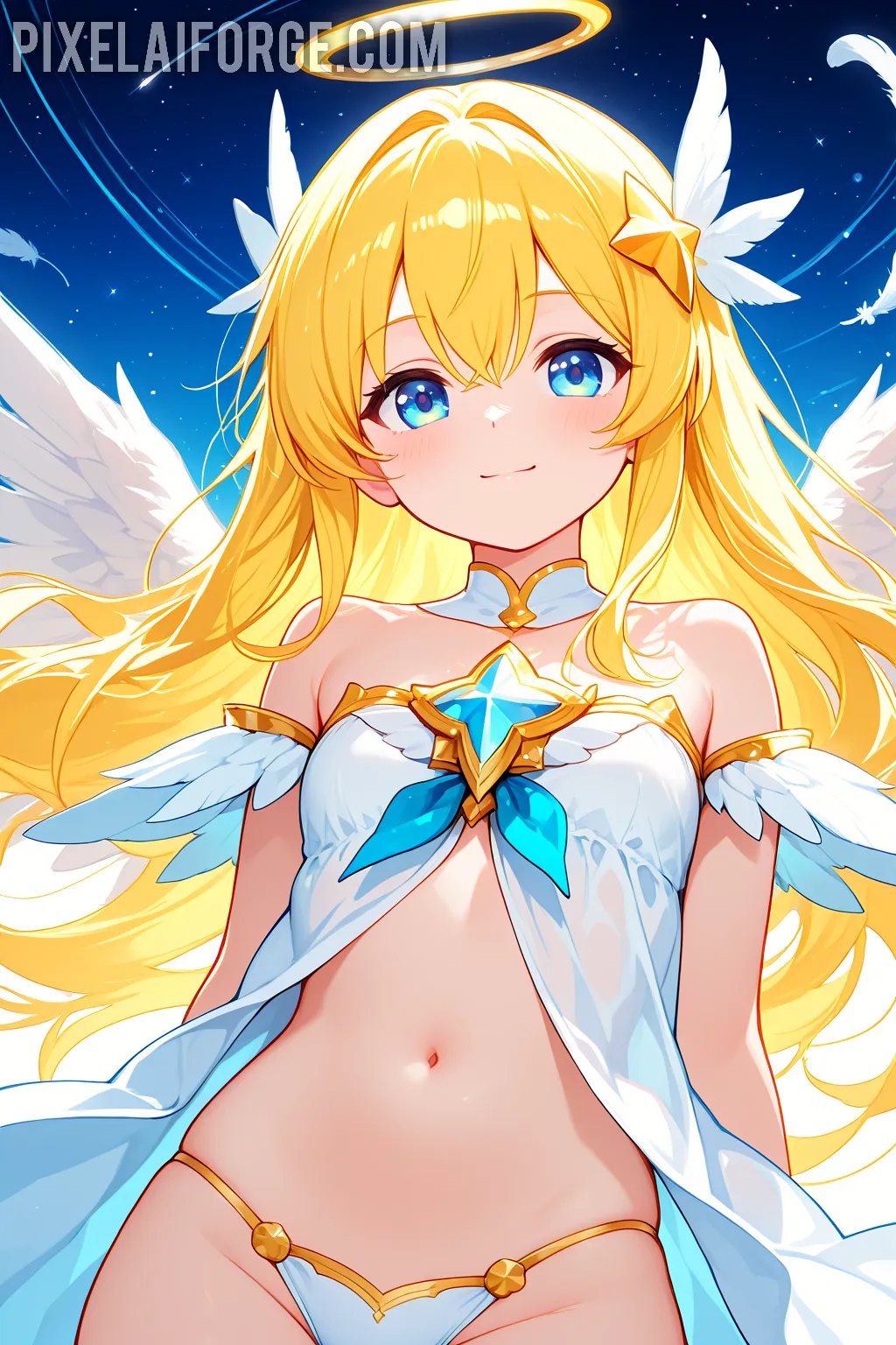 Arte hentai ilustración increíble de Demonia Ardiente En Laberinto De Sombras Sensuales generado por IA