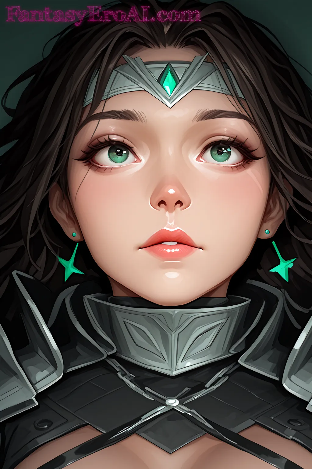 Arte hentai ilustración increíble de Elfa Hechicera generado por IA