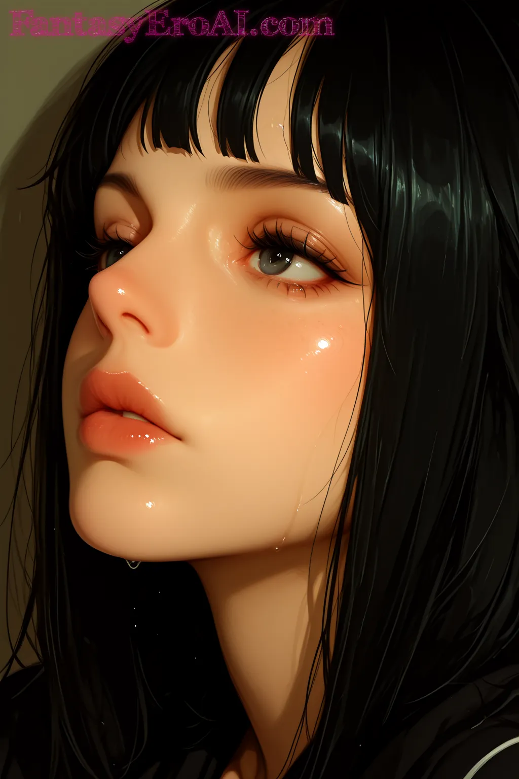 Arte hentai ilustración increíble de Fantasia Femenina generado por IA