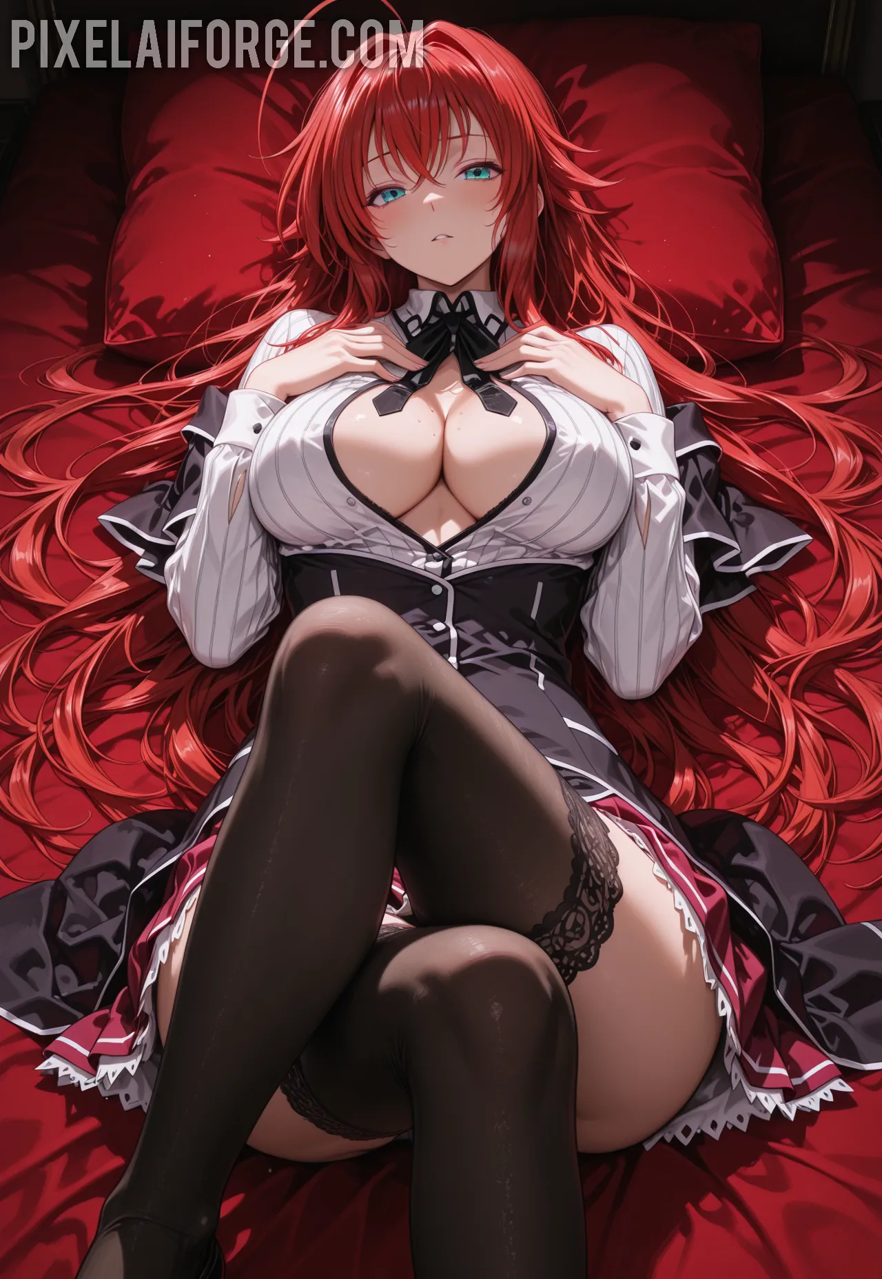 Arte hentai ilustración increíble de Fine Art Contemporaneo generado por IA