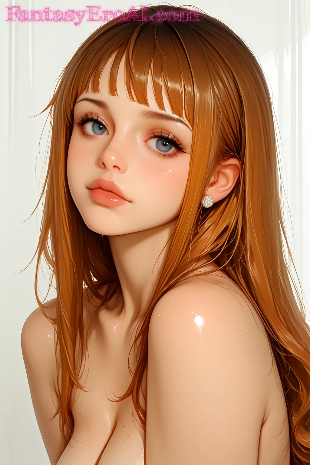 Arte hentai ilustración increíble de G Sync Compatible generado por IA