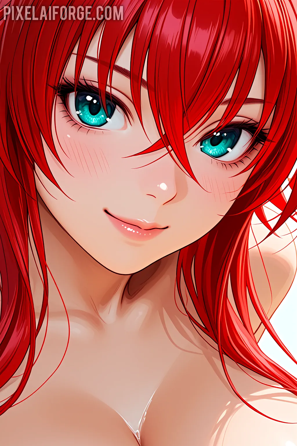 Arte hentai ilustración increíble de Implantes Motiva generado por IA