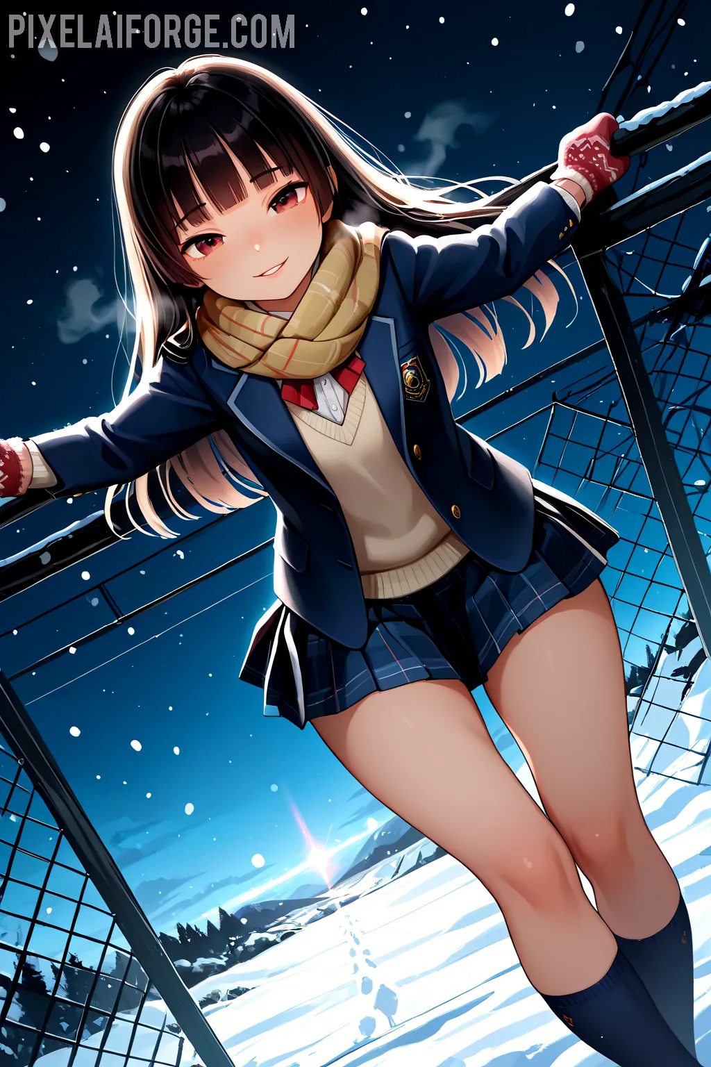 Arte hentai ilustración increíble de Instalar Blackarch Linux Paso A Paso 61 generado por IA