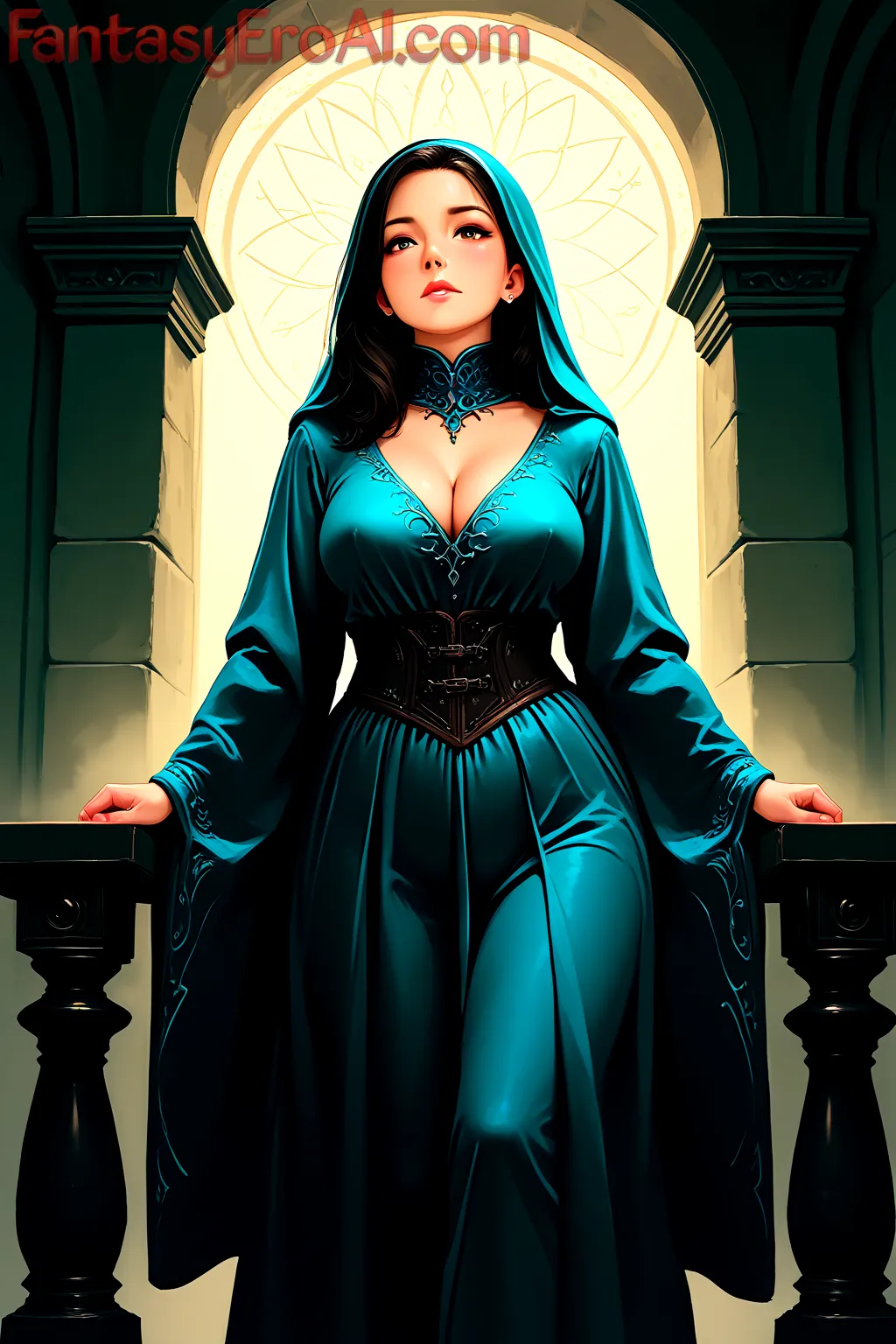 Arte hentai ilustración increíble de Jurassic World Dominion 4k Uhd Blu Ray Version Extendida generado por IA