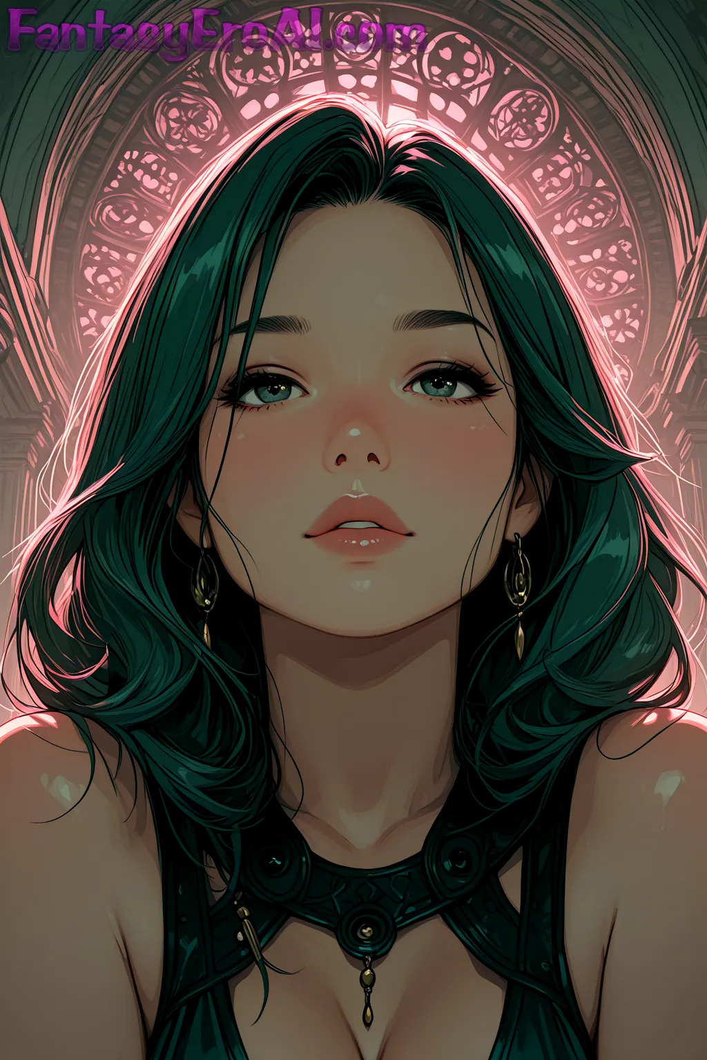 Arte hentai ilustración increíble de Kali Linux 2020 2 generado por IA