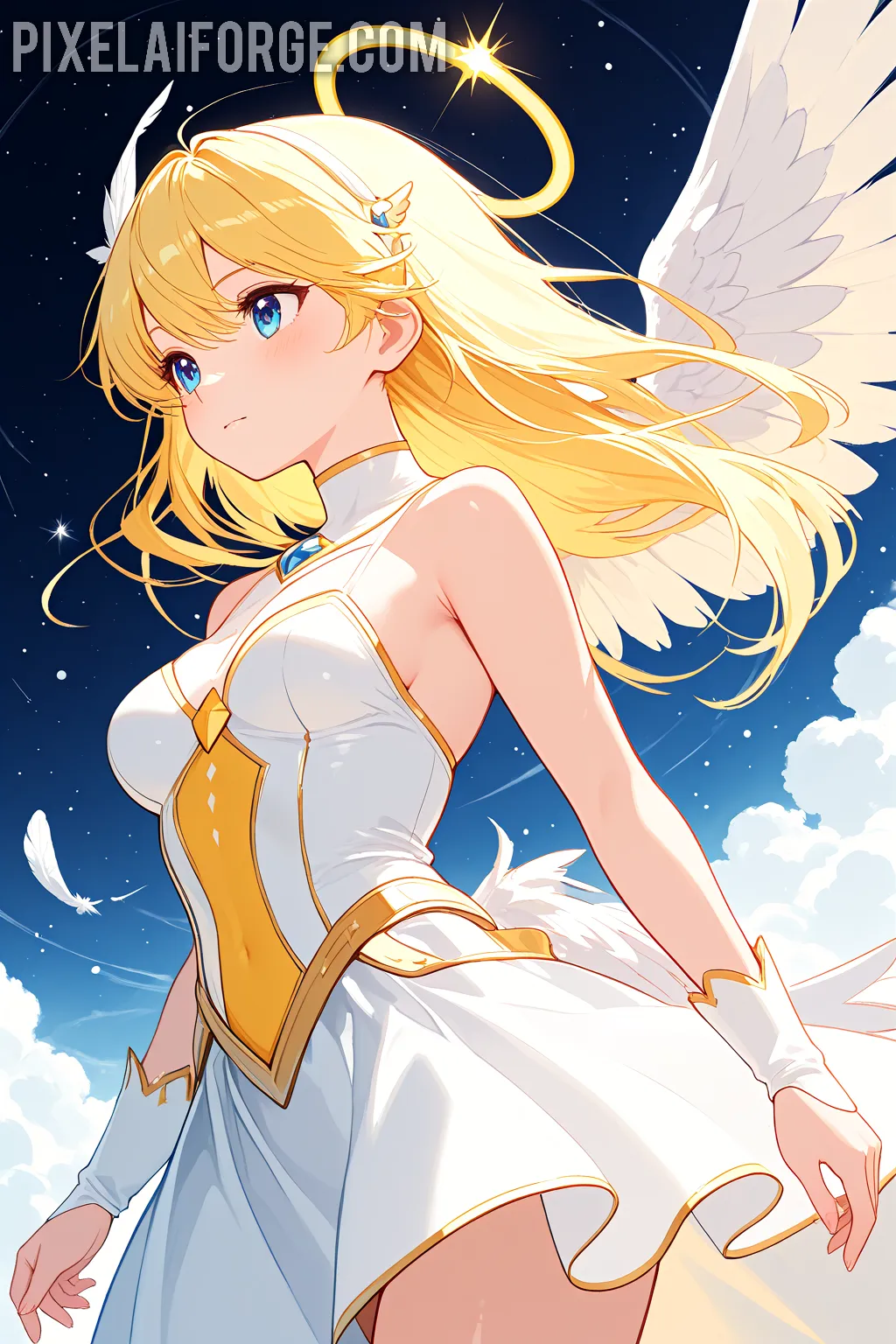 Arte hentai ilustración increíble de Las Disoluciones Acuosas generado por IA