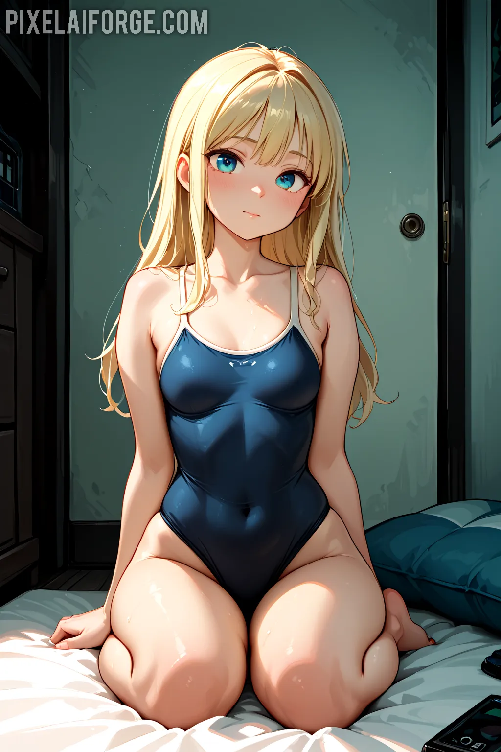 Arte hentai ilustración increíble de Los Lookazos De Ursula Corber Son Lo Mejor Del Nuevo Vdeo De C Tangana Cuando Me Miras generado por IA