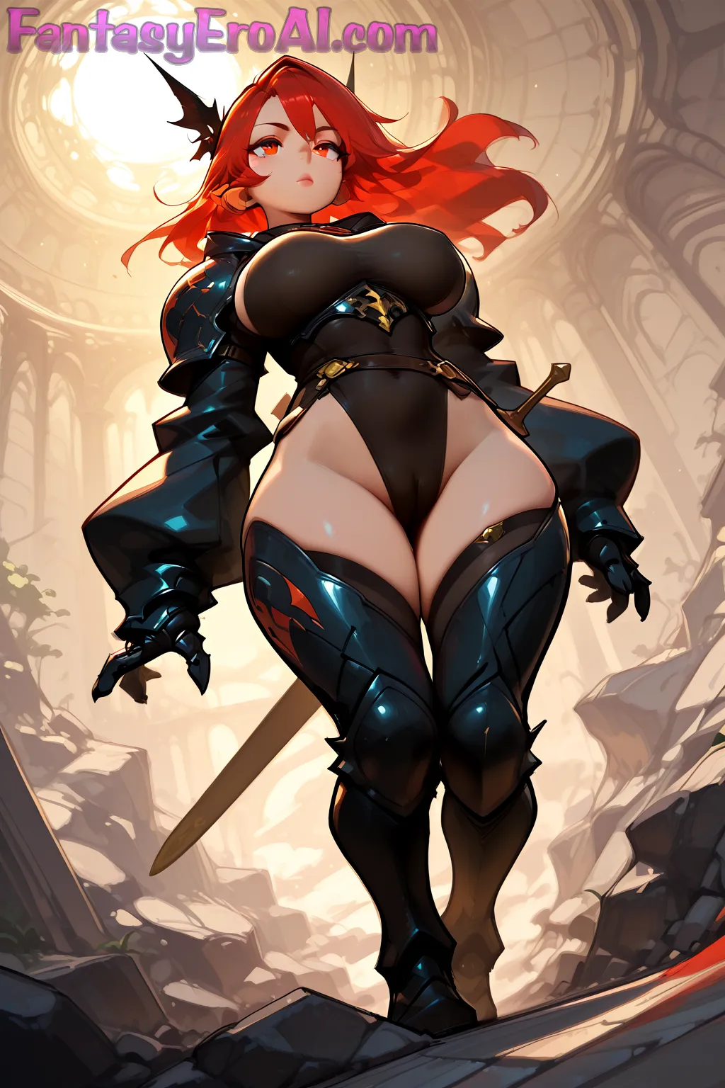 Arte hentai ilustración increíble de Modern Warfare 2 generado por IA