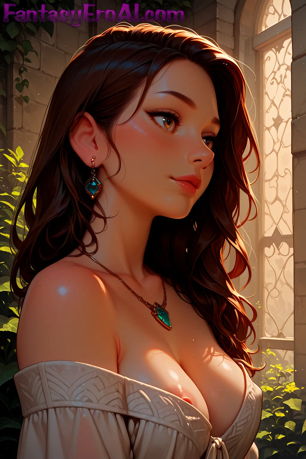 Arte hentai ilustración increíble de Montana Fuego Mistico generado por IA