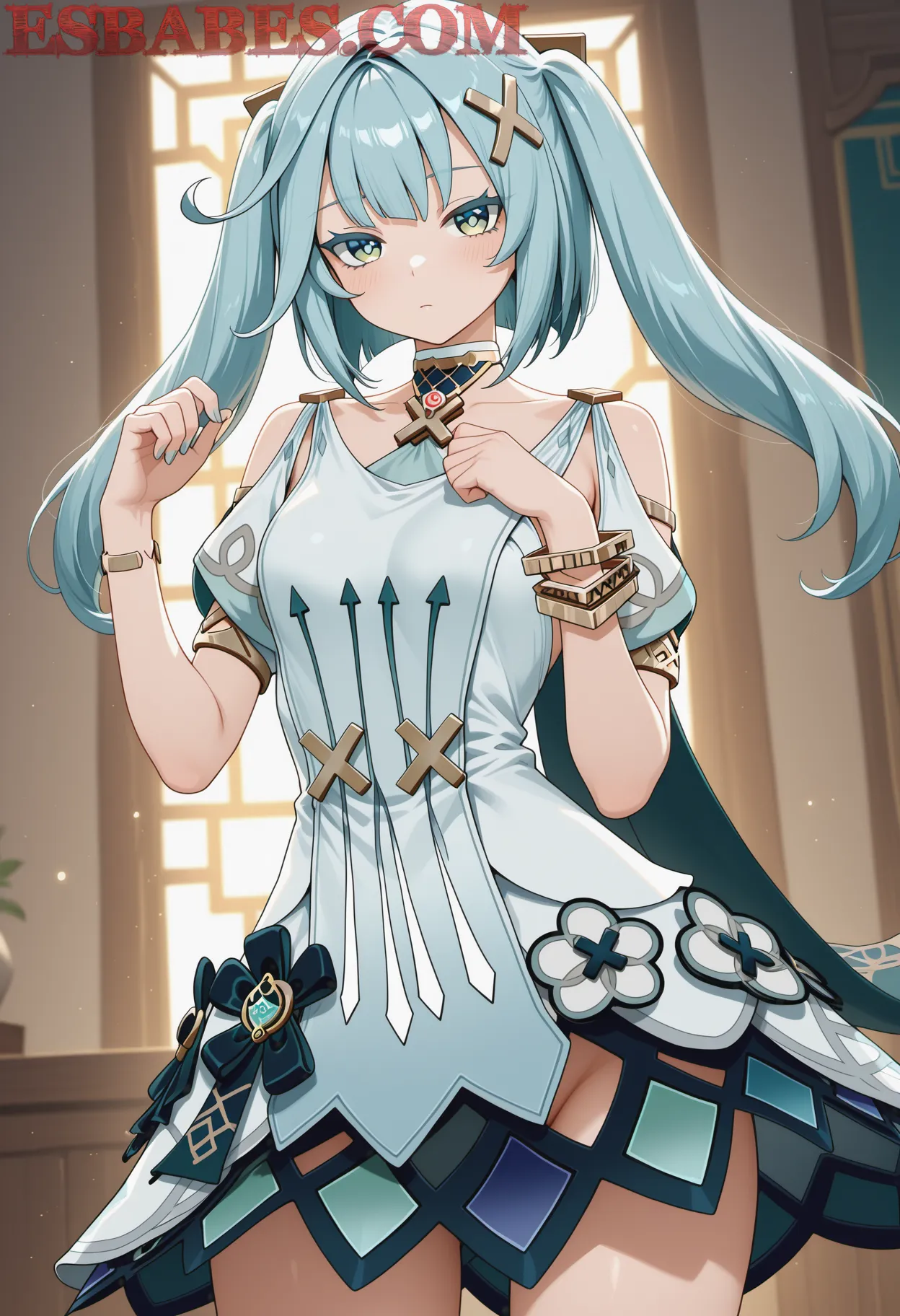 Arte hentai ilustración increíble de Pajaritos Chiquitos generado por IA