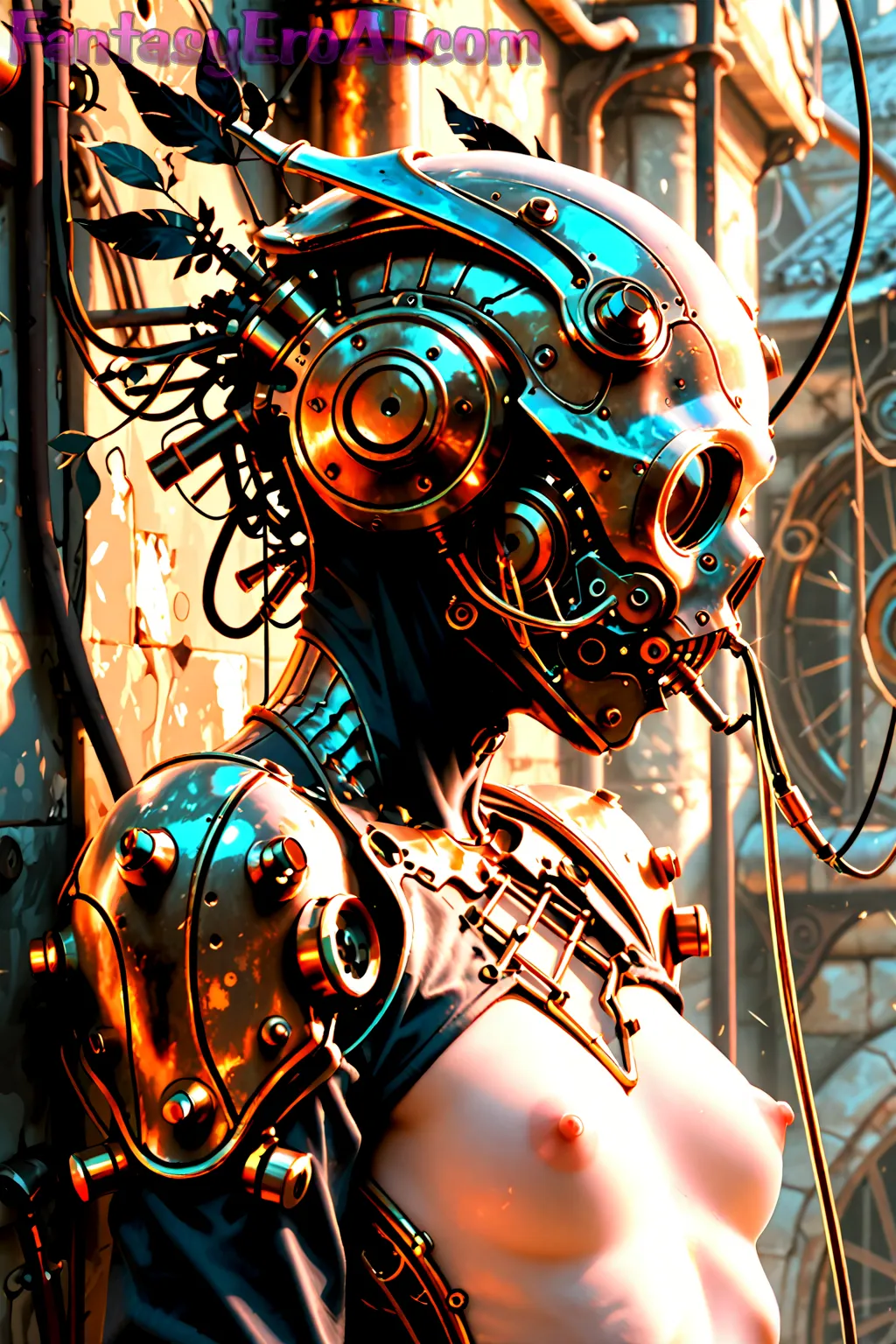 Arte hentai ilustración increíble de Por Que Elegir Centos Server Para Tu Servidor generado por IA