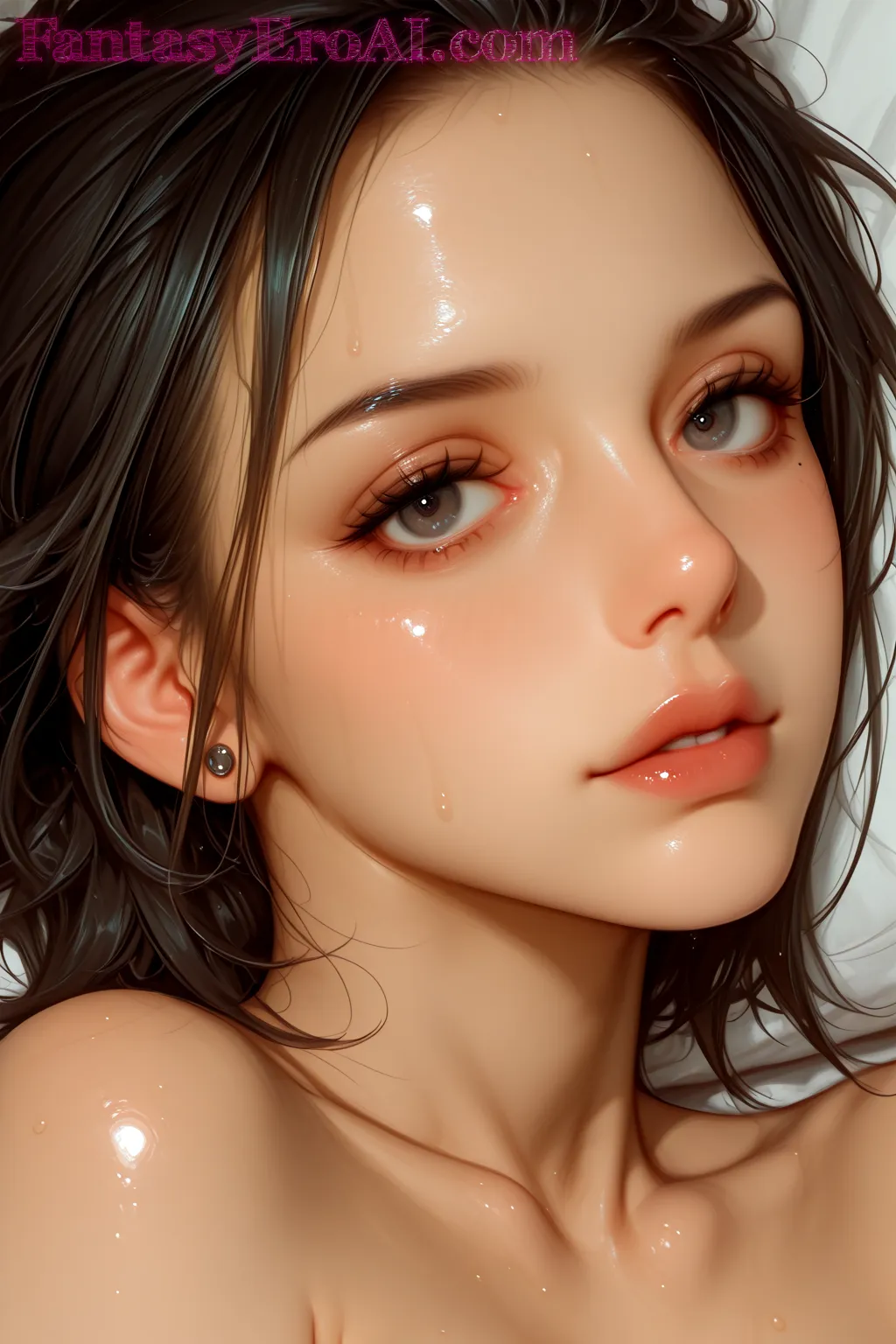 Arte hentai ilustración increíble de Sitio Web generado por IA