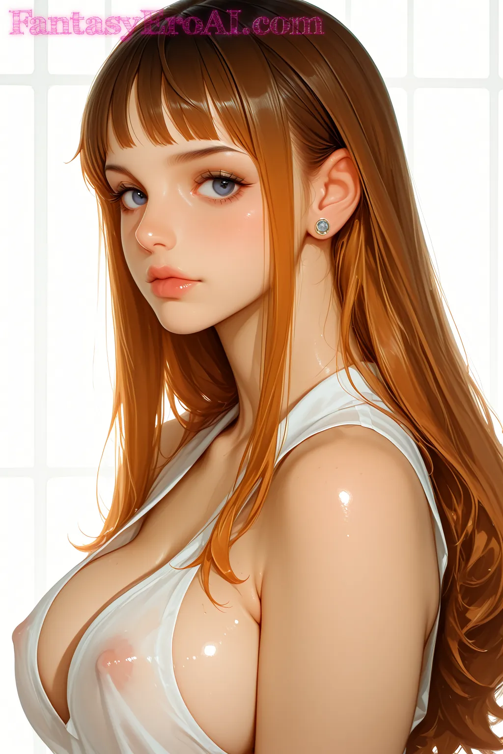 Arte hentai ilustración increíble de Thaisa Menezes La Voleibolista Mas Ardiente Conquista Instagram generado por IA