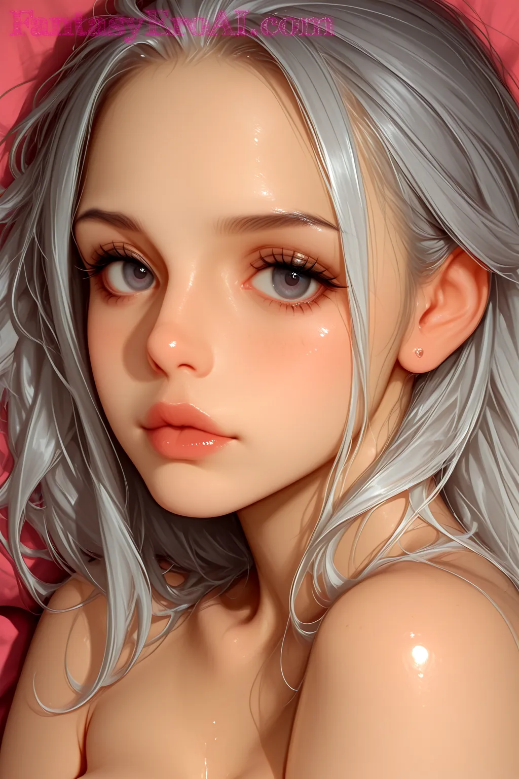 Arte hentai ilustración increíble de Triumph Speed Twin generado por IA