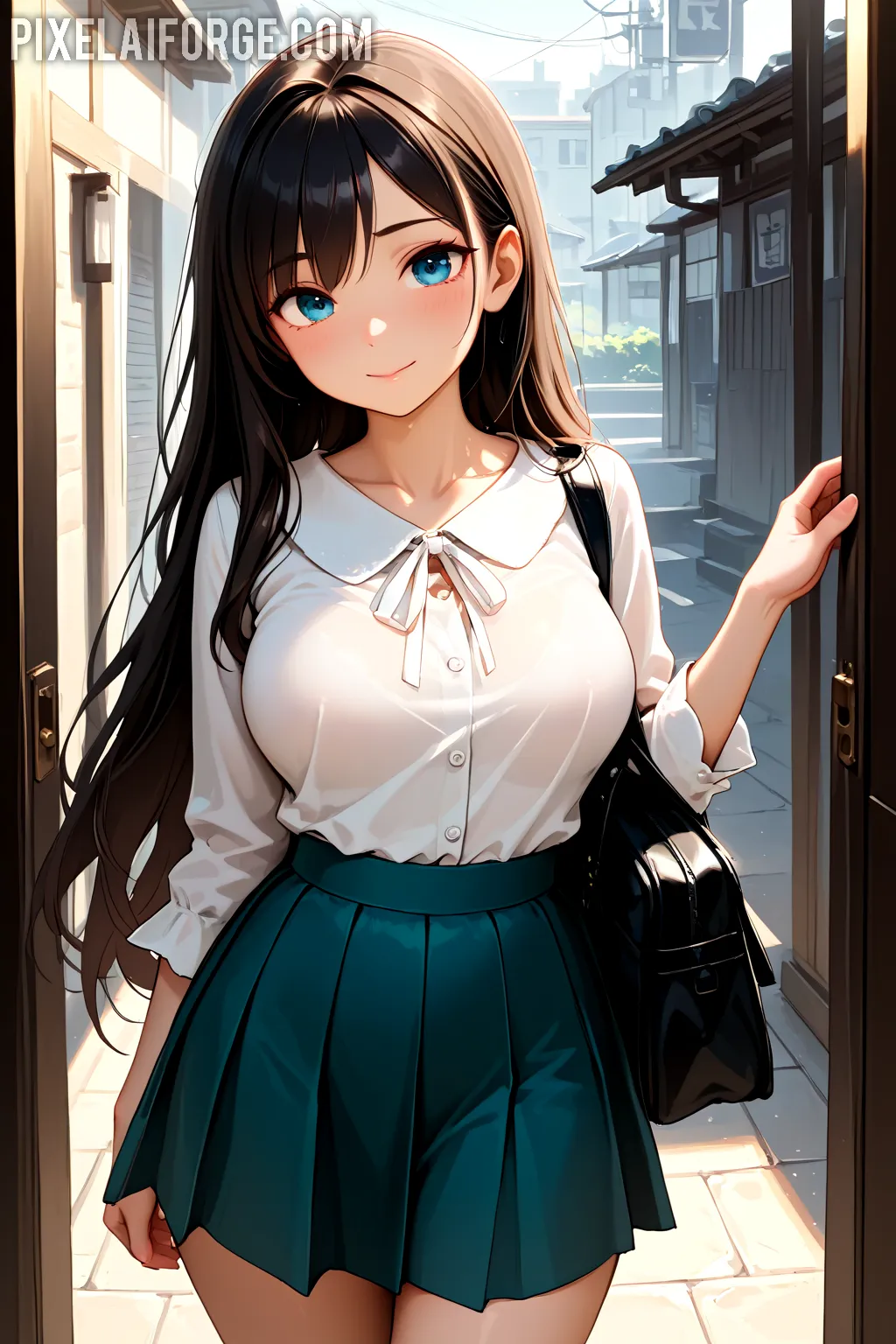 Arte hentai ilustración increíble de 1 Pulgadas generado por IA