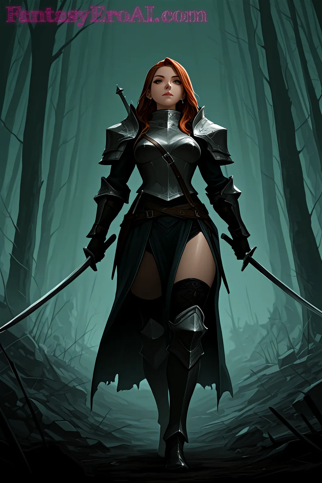 Arte hentai ilustración increíble de 4k Uhd generado por IA