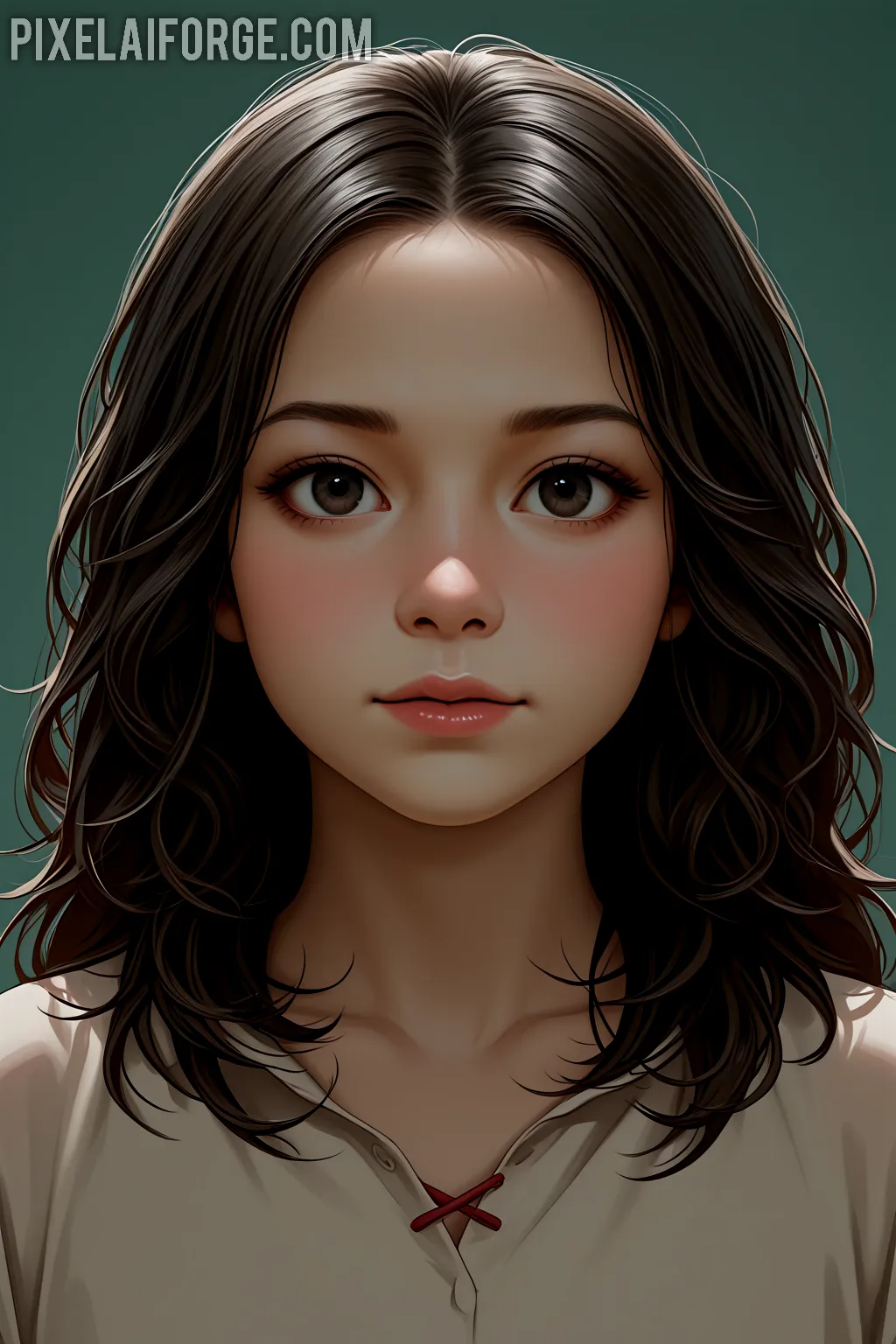 Arte hentai ilustración increíble de Adolescente Caliente Atrapada generado por IA