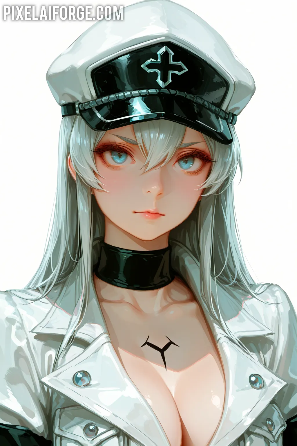 Arte hentai ilustración increíble de Black Diamond generado por IA