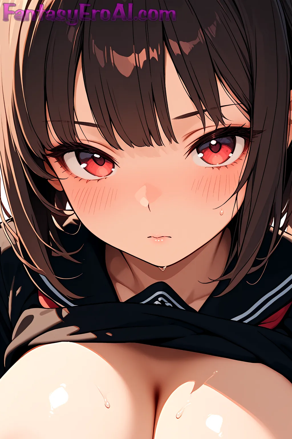 Arte hentai ilustración increíble de Bonitos Peces Coloridos generado por IA