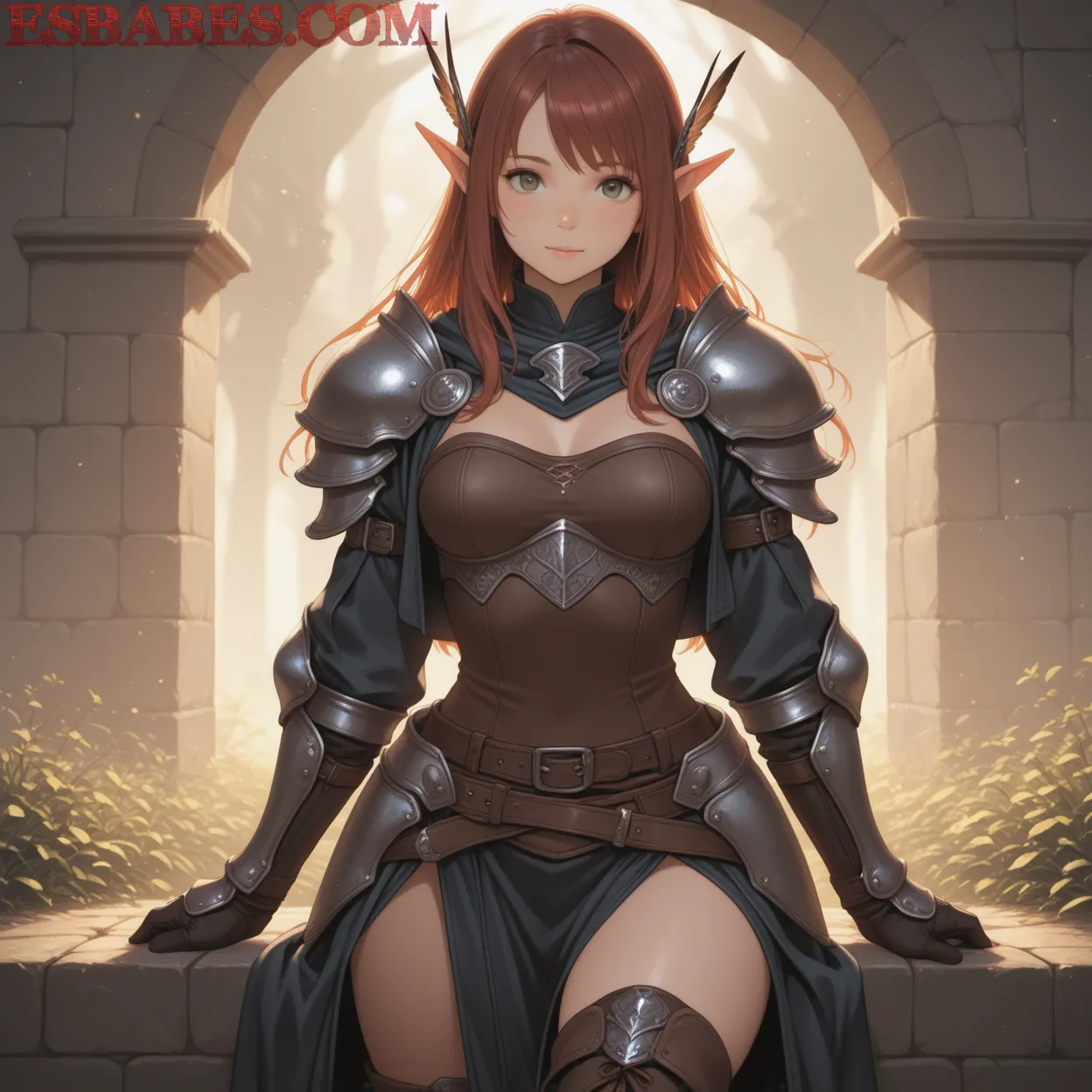 Arte hentai ilustración increíble de Bonjour Le Monde generado por IA