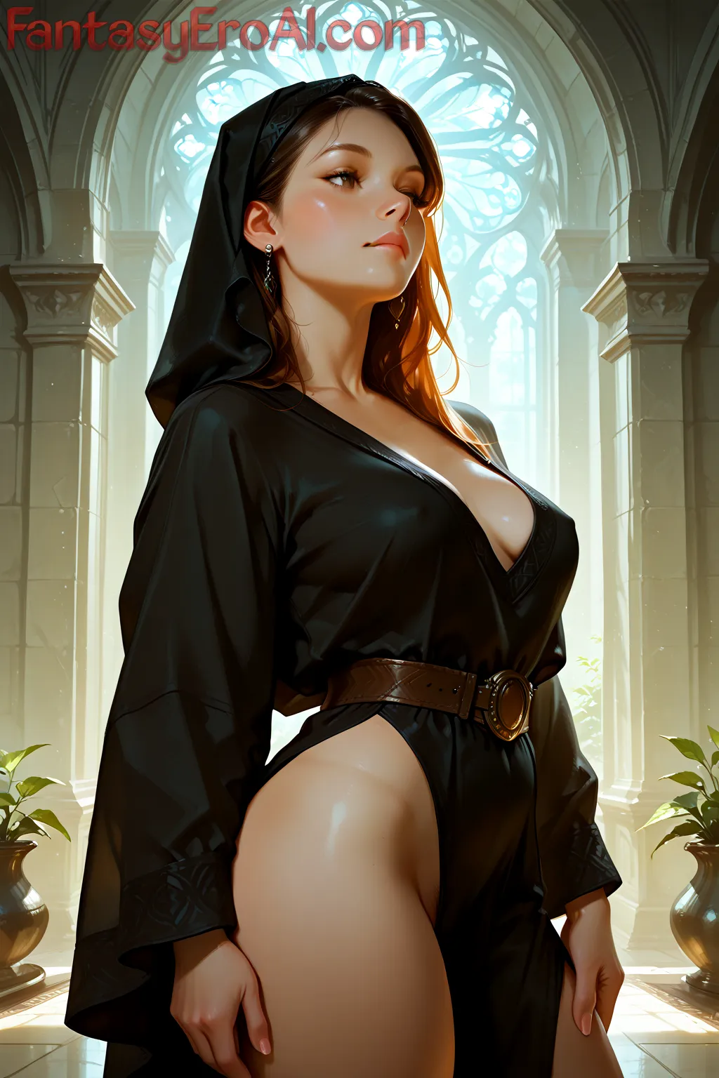 Arte hentai ilustración increíble de Buenas Modelos Desnudas generado por IA