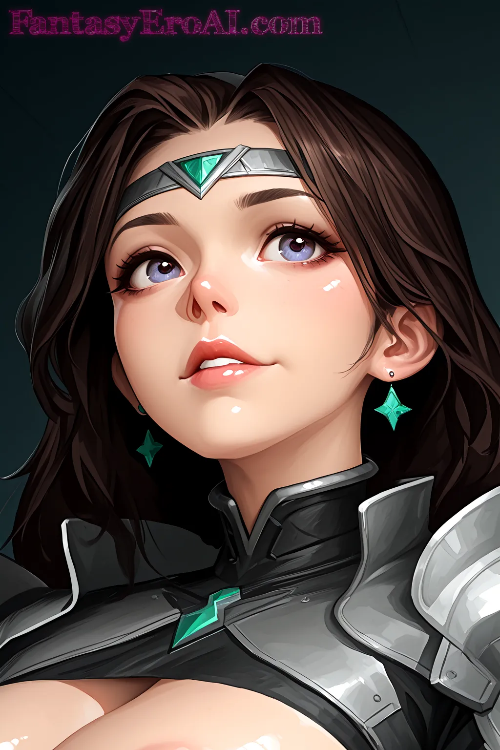 Arte hentai ilustración increíble de Canis Lupus Familiaris O Perro generado por IA