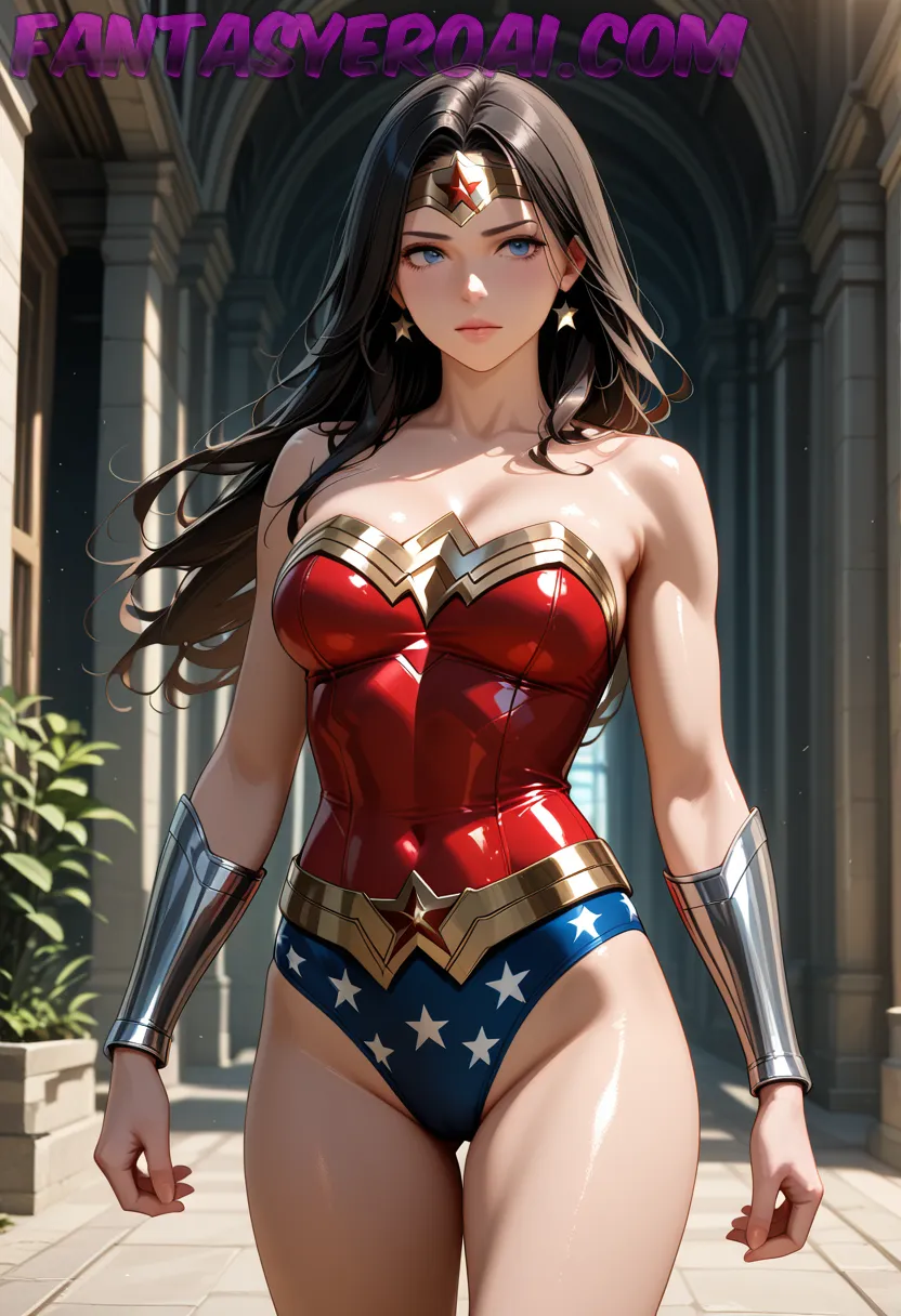 Arte hentai ilustración increíble de Capitana Del Equipo generado por IA