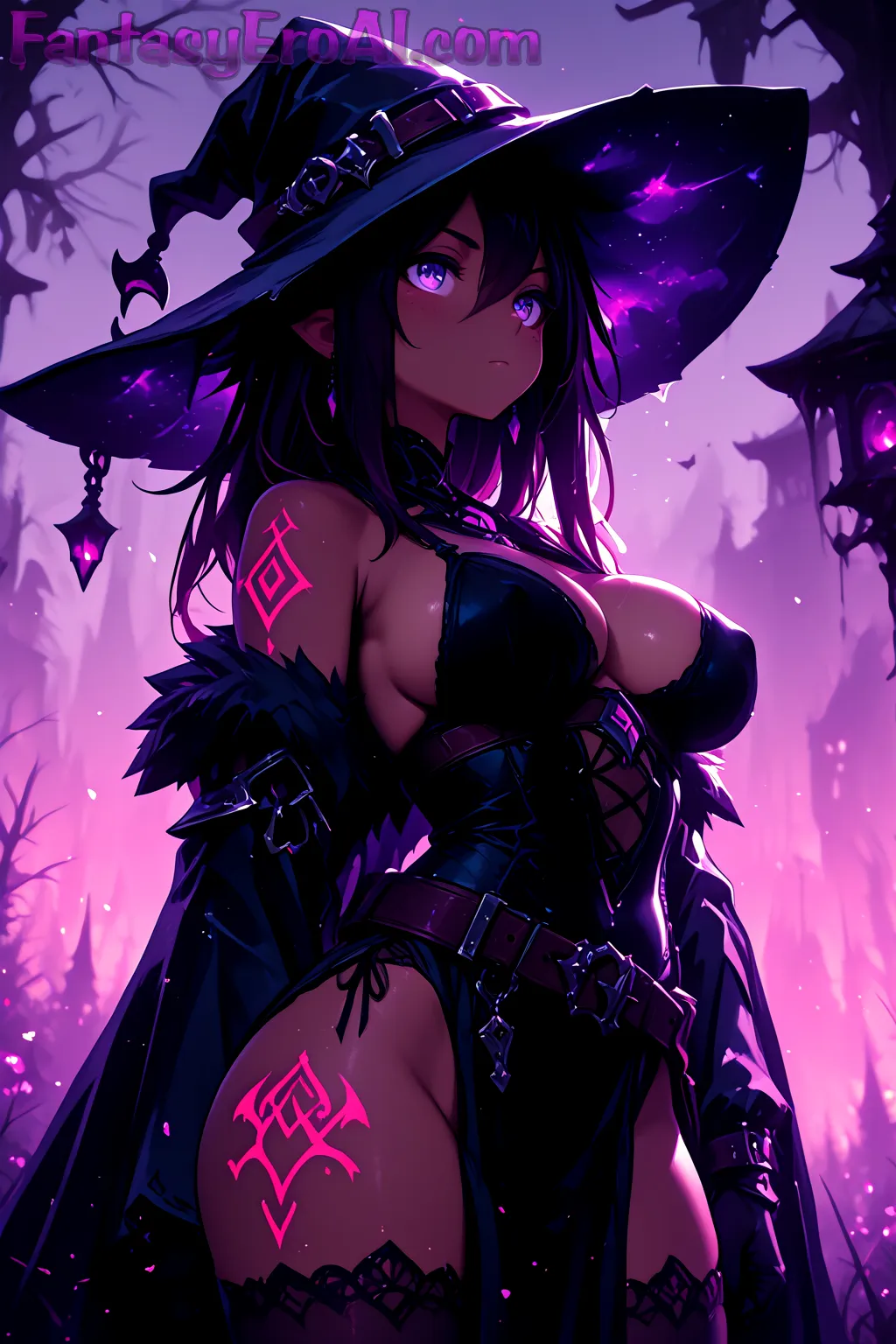 Arte hentai ilustración increíble de Cgi Csc generado por IA